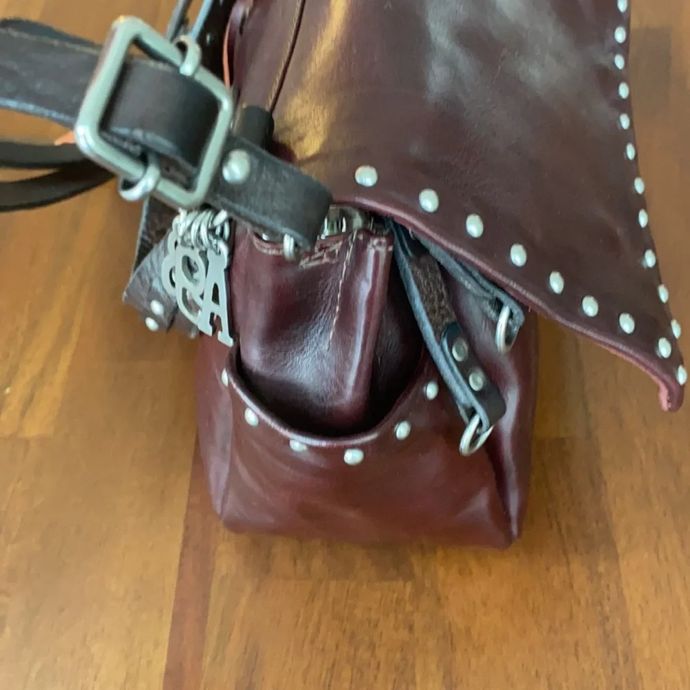 AS98 Bordeaux Borsa Handbag **SOLD** - Picture 6 of 11